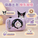 Bubble Camera Toy with LED Lights Automatic Bubble Maker for Kids