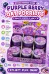 Purple Berry Oat Porridge Slime Soft Stretchy DIY Sensory Slime Toy