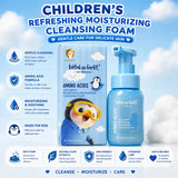 Refreshing Moisturising Cleansing Foam Gentle Face Wash for Children (200ml)