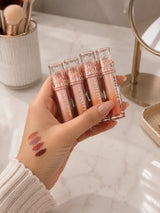 Matte Lip Glaze Velvet Long Lasting Liquid Lipstick (4 Shades)