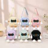 Cute Cartoon Mini Crossbody Bag for Kids Plush Shoulder Bag