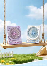 Cute Penguin Mini Portable Desk Fan 3 Speed Adjustable SparkelsSparkels