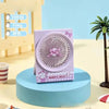 Cute Penguin Mini Portable Desk Fan 3 Speed Adjustable SparkelsSparkels