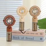 Portable Handheld Mist Spray Fan Rechargeable Mini Cooling Fan