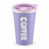 Large Pastel Coffee Cup with Sip Lid