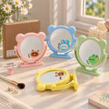Cute Bear Ear Cartoon Rotating Vanity Mirror