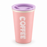 Large Pastel Coffee Cup with Sip Lid