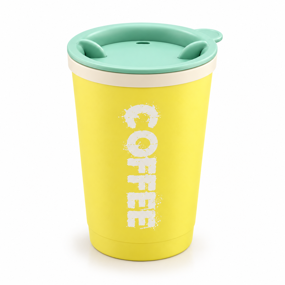 Pastel Coffee Cup with Sip Lid 280ml Reusable Travel Mug