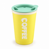 Pastel Coffee Cup with Sip Lid 280ml Reusable Travel Mug