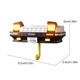 Car Headlight Key Holder Wall Mounted Creative Key Hook Rack Retro JDM Decor for Home Garage & Enthusiast Gift