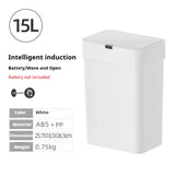 Smart Auto Sensor Trash Can Vertical & Horizontal Touchless Bin for Narrow Spaces Kitchen & Bathroom Motion Waste Bin