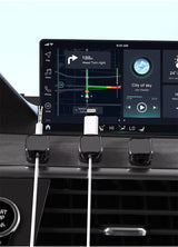 Pack of 5 Magnetic Cable Storage Bracket Self Adhesive Wire Organizer Clip for USB, Charger & Data Cables SparkelsSparkels