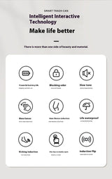 12L & 18L Automatic Sensor Trash Can Touchless Infrared Smart Waste Bin for Kitchen & Bathroom Waterproof Hands Free Garbage Can