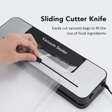 Vacuum Sealer Machine Food Saver with 30cm Sealing Strip, Wet & Dry Modes