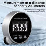Portable Digital Measuring Tape with LCD Display Accurate Electronic Steel Tape Measure Metric Measuring Tool for DIY & Professionals