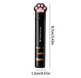 Cute Multifunctional Stainless Steel Hand Scissors Mini Portable Kawaii Cat Paw Art Scissors School Stationery Novelty