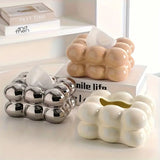 Ceramic Bubble Tissue Box HolderModern Home Décor