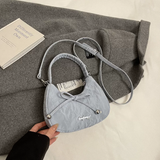 Elegant Bow Knot Mini Shoulder Bag for Women Trendy Crossbody & Handbag Cute Korean Fashion Purse